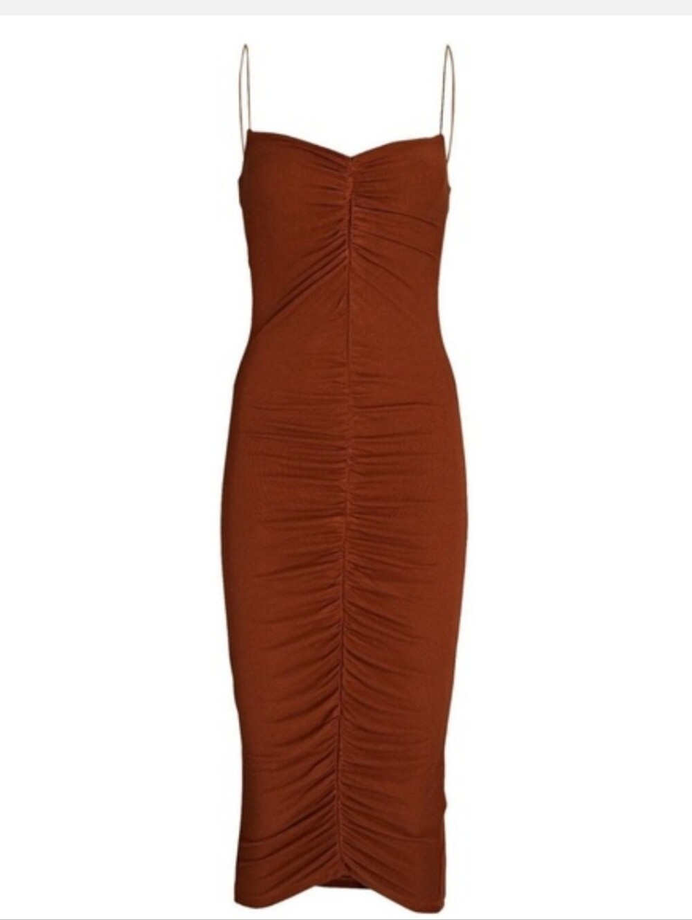 New Enza Costa Elegant  Ruched Dress L 2026 Revolve